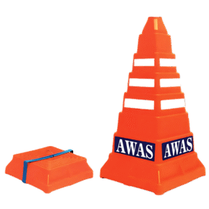 Collapsible Square Traffic Cone